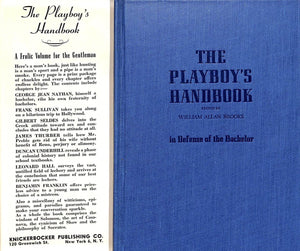 "The Playboy's Handbook: A Frolic Volume For The Gentleman" 1943 BROOKS, William Allen
