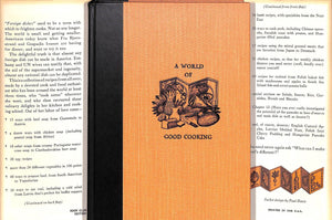 "A World Of Good Cooking: Or How To Fit Five Continents Into An American Kitchen" 1962 RENWICK, Ethel Hulbert