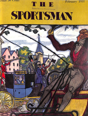 "The Sportsman" Vol 9 / Jan-June 1931 [6 Leatherbound Issues]