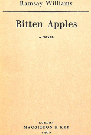"Bitten Apples" 1960 WILLIAMS, Ramsay