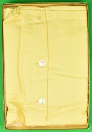 Abercrombie & Fitch Viyella Men's Yellow Pajamas Sz: B/ M (New/ Old Stock In A&F Box!)