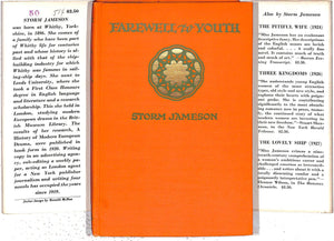 "Farewell To Youth" 1928 JAMESON, Storm (SOLD)
