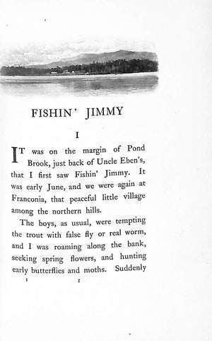 "Fishin' Jimmy" 1898 SLOSSON, Annie Trumbull