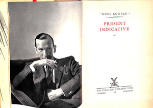 "Present Indicative" 1937 COWARD, Noel