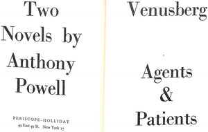 "Venusberg & Agents and Patients" 1952 POWELL, Anthony