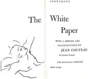 "The White Paper" 1958 ANONYMOUS