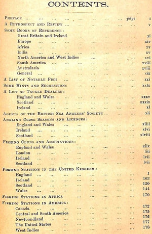 "The Angler's Diary And Tourist Fisherman's Gazetteer" 1921 SHERINGHAM, H.T.