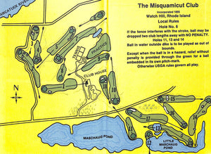 "The Misquamicut Club 100 Years 1895-1995" (SOLD)