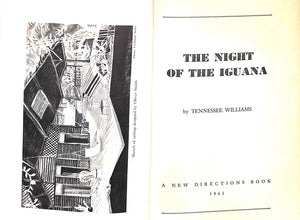 "The Night of the Iguana" 1962 WILLIAMS, Tennessee