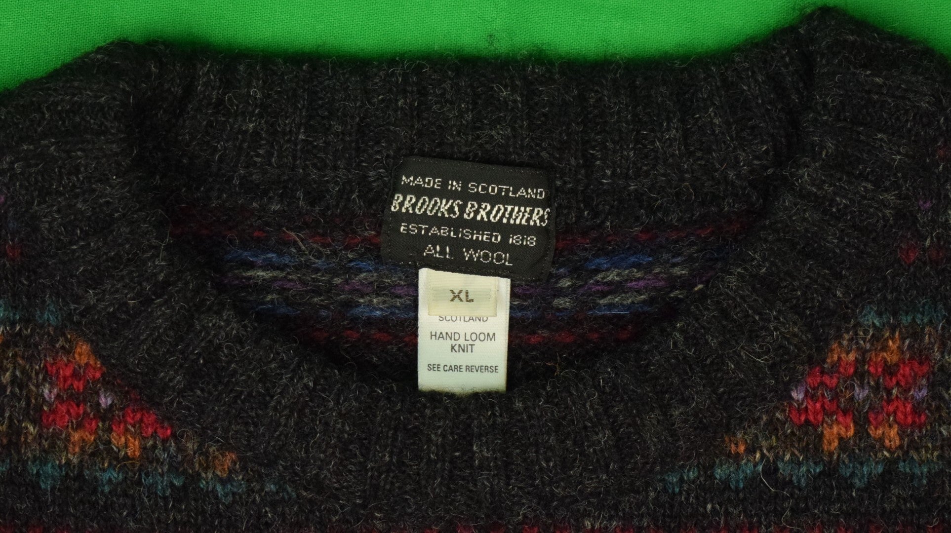 Brooks Brothers knit