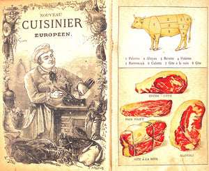 "Nouveau Cuisinier Europeen" 1901 BRETEUIL, Jules