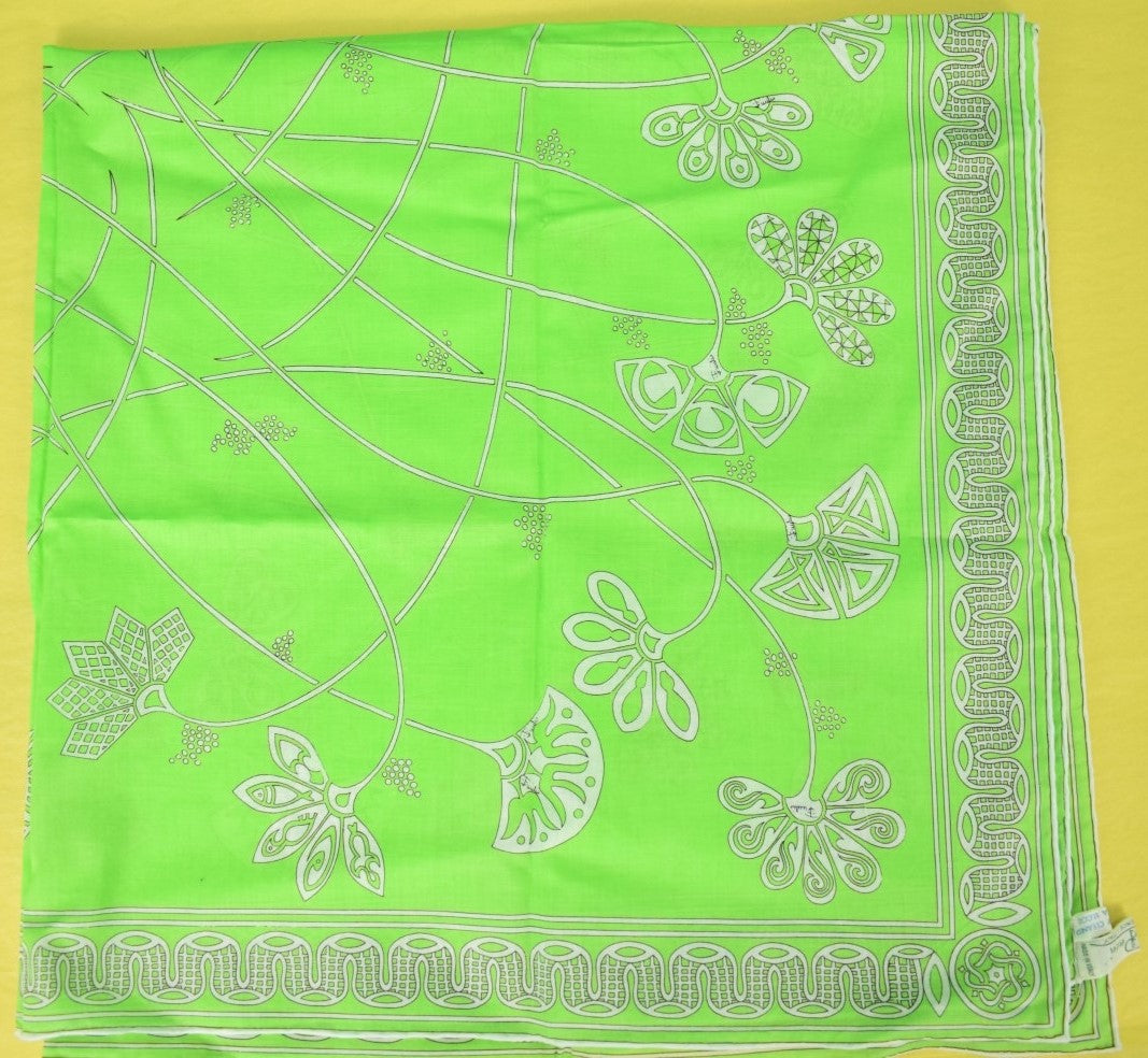 Abstract (Pucci) Wholesale Fabric in Limey