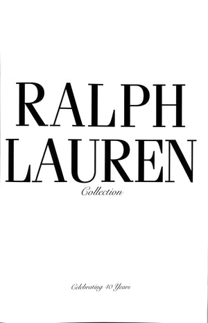 "Ralph Lauren Collection: Celebrating 40 Years" 2008