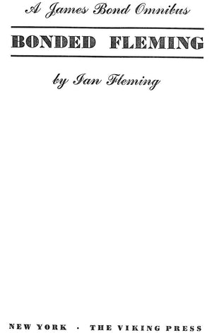 "Bonded Fleming: A James Bond Omnibus" 1966