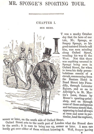 "Mr Sponge's Sporting Tour" 1860 SURTEES