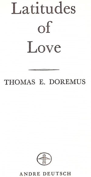 "Latitudes Of Love" DOREMUS, Thomas