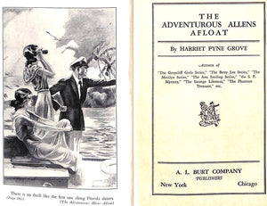 "Adventurous Allens Afloat" GROVE, Harriet Pyne