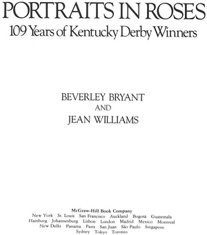 "Portraits In Roses: 109 Years Of Kentucky Derby Winners" 1984