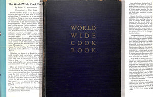 The World Wide Cook Book: Menus and Recipes of 75 Nations w/ Decorations by Tony Sarg