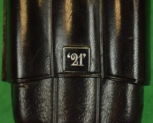 The "21" Club 3 Cigar Leather Holder (SOLD)