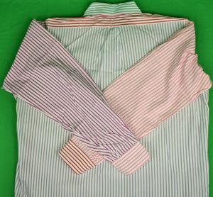 Brooks Brothers L/S B/D Multi-Stripe 'Fun' Shirt Sz: 16 L.S. (SOLD)