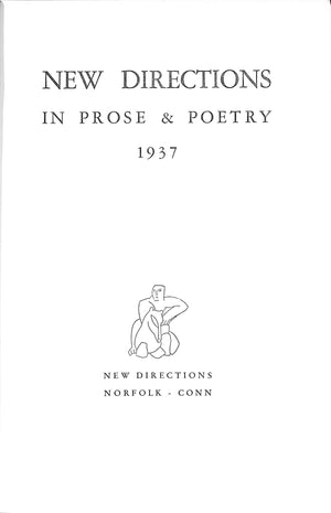 "New Directions in Prose & Poetry" 1937
