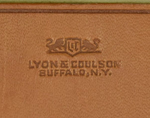 "Lyon & Coulson Leather Wallet For Leaders"