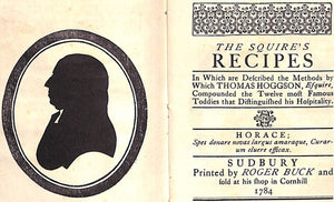 "The Squire's Recipes" Hoggson, Thomas