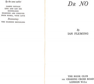 "Dr. No" Fleming, Ian