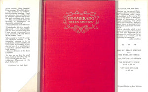 "Boomerang" 1932 SIMPSON, Helen