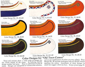 "Old Town Canoes & Boats 1939 Catalog"