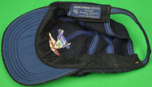 Abercrombie & Fitch Adirondack Trekking Club Navy Flannel Cap