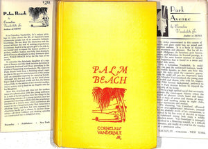 "Palm Beach" 1931 VANDERBILT, Cornelius Jr. (INSCRIBED) (SOLD)