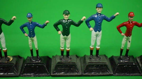 JOCKEY PLACE CARD HOLDER GOLD  SET OF 4 main image 1