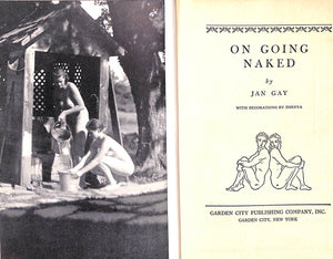 "On Going Naked" 1932 GAY, Jan (SOLD)
