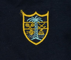 "Lyford Cay Club Navy Cotton Lisle Sport Shirt" Sz: L (New w/ Tag!) (SOLD)