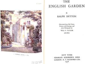 "The English Garden" 1938 DUTTON, Ralph