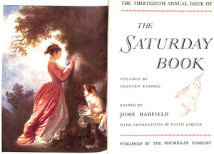 "The Saturday Book 13" HADFIELD, John [edited by]