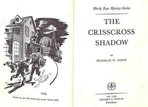 "The Hardy Boys: The Crisscross Shadow" 1961 DIXON, Franklin W.