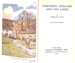 "Northern England And The Lakes" 1937 VALE, Edmund