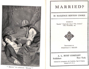 "Married?" 1921 COOKE, Marjorie Benton