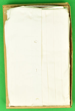 Brooks Brothers White 10-Pleated Cotton Tuxedo/ Dinner Shirt Sz: 16-2 (Deadstock w/ BB Tag!)