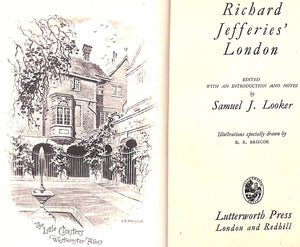 "Richard Jefferies' London" 1947 LOOKER, Samuel J.