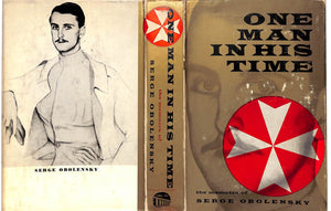 "One Man In His Time: The Memoirs Of Serge Obolensky" 1958 OBOLENSKY, Serge (SOLD)