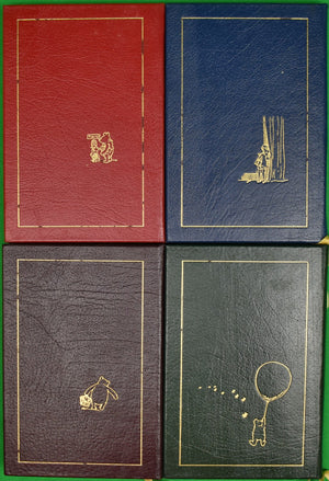 A.A. Milne Four Volume Set: Winnie-the-Pooh; When We Were Very Young; Now We Are Six; The House at Pooh Corner