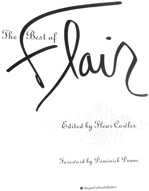 "The Best Of Flair" 1996 COWLES, Fleur [Edited By]