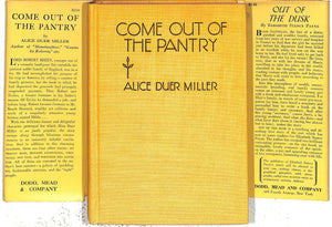 "Come Out of the Pantry" 1934 MILLER, Alice Duer