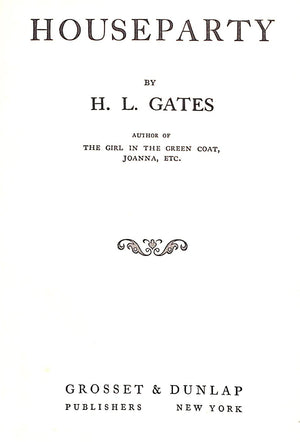 "House-Party" Gates, H. L.