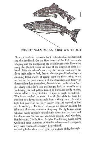 "Bright Salmon And Brown Trout" 1996 LAMB, Dana S.