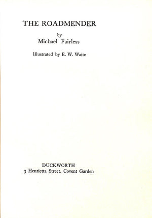 "The Roadmender" 1931 FAIRLESS, Michael